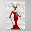 Search for vogue posters Glamourous deer