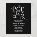 Search for pop fizz clink invitations Elegant