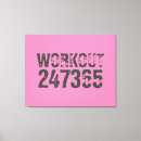 Search for fitness canvas prints Workout