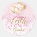 Search for happy 16th birthday stickers Girly