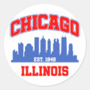 Search for vintage chicago stickers Cityscape