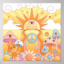 Search for psychedelic peace sign posters Hippie