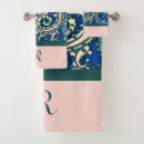 Search for blush and navy bathroom accessories Feminine