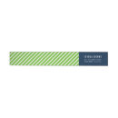 Search for blue green return address labels Trendy
