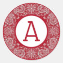 Search for red bandana stickers Bandanna