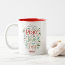 Search for love and peace mugs Elegant
