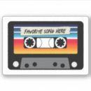 Search for cassettes stickers Vintage