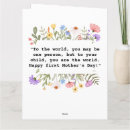 Search for first mothers day cards Mother and baby