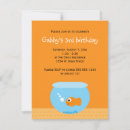 Search for goldfish invitations Blue