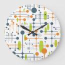 Search for retro futuristic clocks Blue
