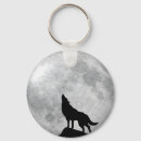 Search for howling wolves key rings Wilderness
