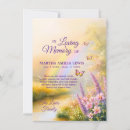 Search for butterfly memorial cards In loving memory