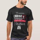 Search for cashier tshirts Cash register