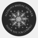 Search for snowflake envelope seals Black