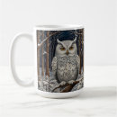 Search for white owl mugs Nature
