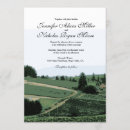 Search for landscape wedding invitations Green