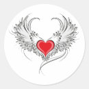 Search for red wing stickers Heart