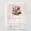 Search for shabby chic tea party invitations High tea garden blooms
