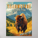 Search for yellowstone painting postcards Wildlife