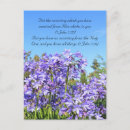 Search for blue flower postcards Green