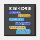 Search for senior magnets Texting