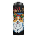 Search for sheltie travel mugs Animal