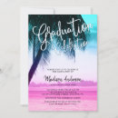 Search for tropical graduation invitations Class of 2025