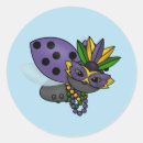 Search for mardi gras beads stickers Green