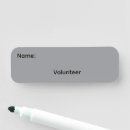 Search for reusable name tags Dry erase