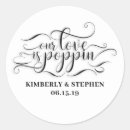 Search for popcorn wedding stickers Our love is poppin
