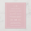 Search for light pink invitations Modern