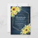 Search for sunflower hen party invitations Bachelorette