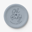 Search for oh boy baby shower plates Minimal