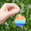 Search for abstract sunset key rings Blue