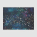 Search for space galaxy tissue paper Gold