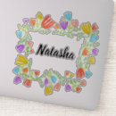 Search for rainbow flower stickers Pride