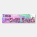 Search for touch bumper stickers Healing