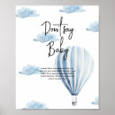 Search for hot air balloon sayings posters Blue