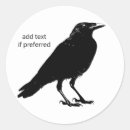 Search for the raven stickers Black