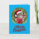 Search for grey cat christmas cards Tabby