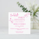 Search for stylish hen party invitations Pink