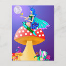 Search for mushroom postcards Butterfly