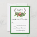 Search for rustic wedding rsvp cards Green