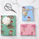 Search for cute animal christmas wrapping paper Funny