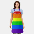 Search for queer pride aprons Love is love