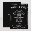 Search for funny stag party invitations Black and white