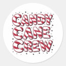 Search for round candy stickers Xmas