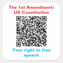 Search for 1st amendment stickers Free speech