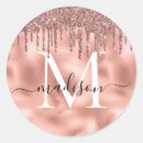 Search for metallic foil stickers Monogrammed