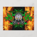 Search for toxic postcards Skull